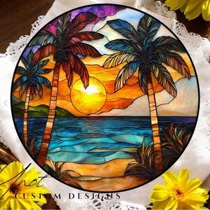 Tropical 11.8 Glass Cutting Board